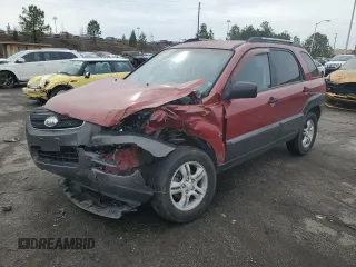 2006 Kia Sportage LX with VIN KNDJF723367272903, listed as a Copart auction lot 45291835 with Not Provided miles and Salvage Title. Bid and sale history available at DreamBid. Image 1.