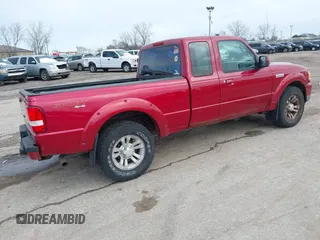2009 Ford Ranger XLT with VIN 1FTZR45E69PA36126, listed as a IAAI auction lot 41822439 with 160,947 mi miles. Bid and sale history available at carsss.com. Image 4.