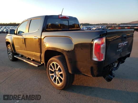 2021 GMC Canyon 4WD Denali with VIN 1GTG6EEN5M1220913, listed as a Copart auction lot 36231913 with 35,336 mi miles. Bid and sale history available at carsss.com. Image 2.