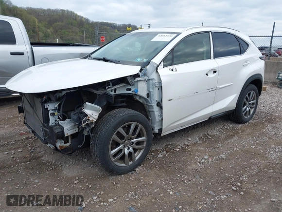 2016 Lexus NX 200t with VIN JTJBARBZ4G2082283, listed as a IAAI auction lot 42033030 with 99,575 mi miles. Bid and sale history available at carsss.com. Image 18.