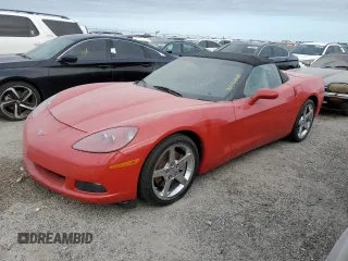2008 Chevrolet Corvette with VIN 1G1YY36W885115865, listed as a Copart auction lot 74591044 with 0 mi miles and Salvage Title. Bid and sale history available at carsss.com. Image 1.