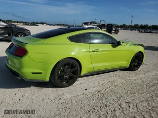 2020 Ford Mustang EcoBoost with VIN 1FA6P8THXL5121203, listed as a Copart auction lot 85066554 with 97,922 mi miles and Salvage Title. Bid and sale history available at carsss.com. Image 3.