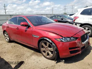 2018 Jaguar XE 25t Prestige with VIN SAJAK4FX4JCP19005, listed as a Copart auction lot 64603524 with 0 mi miles and Salvage Title. Bid and sale history available at carsss.com. Image 4.