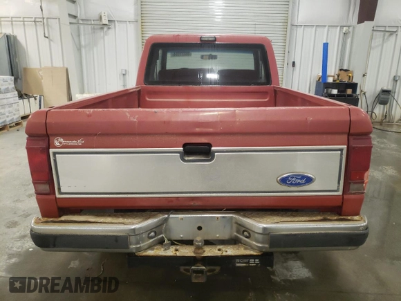 1990 Ford Ranger with VIN 1FTCR15T6LPB12535, listed as a Copart auction lot 80228504 with 58,980 mi miles and Salvage Title. Bid and sale history available at carsss.com. Image 6.