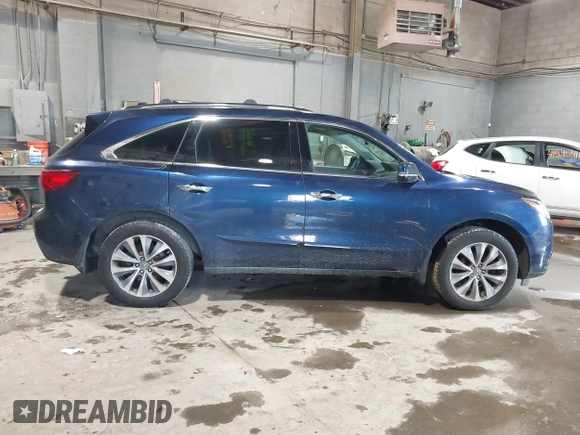 2014 Acura MDX Tech Pkg with VIN 5FRYD4H46EB048809, listed as a IAAI auction lot 41573811 with 199,888 mi miles. Bid and sale history available at carsss.com. Image 13.