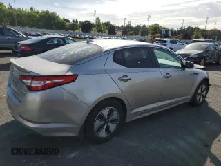 2013 Kia Optima Hybrid LX with VIN KNAGM4AD3D5051901, listed as a Copart auction lot 71238574 with 130,768 mi miles and Salvage Title. Bid and sale history available at carsss.com. Image 3.