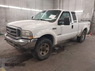 2004 Ford F-250 XL with VIN 1FTNX21P34EA56743, listed as a IAAI auction lot 42597499 with 249,674 mi miles and . Bid and sale history available at DreamBid. Image 2.