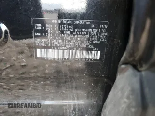 2019 Subaru Ascent Premium z VIN 4S4WMACD1K3454662, wystawiony jako Copart lot #56988105 z przebiegiem Nie podano mil oraz Szkoda całkowita • Salvage title. Historia ofert i sprzedaży dostępna na DreamBid. Obrazek 12.
