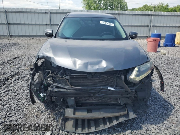 2014 Nissan Rogue S z VIN 5N1AT2MT1EC799624, wystawiony jako Copart lot #56358025 z przebiegiem 123 757 mil mil oraz Szkoda całkowita • Salvage title. Historia ofert i sprzedaży dostępna na DreamBid. Obrazek 5.