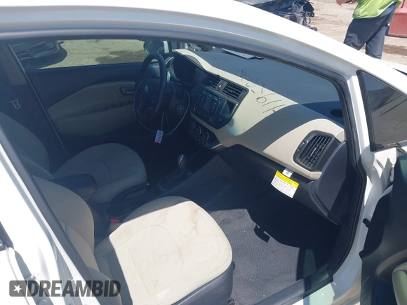 2013 Kia Rio SX with VIN KNADN5A30D6097807, listed as a IAAI auction lot 41958802 with 23,944 mi miles. Bid and sale history available at carsss.com. Image 5.