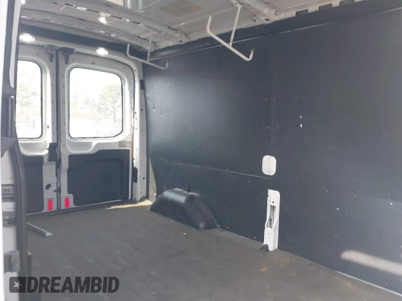 2019 Ford Transit with VIN 1FTYR2CM0KKA87201, listed as a IAAI auction lot 41741165 with 81,635 mi miles. Bid and sale history available at carsss.com. Image 8.