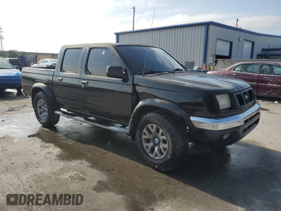 2000 Nissan Frontier XE with VIN 1N6ED27T7YC300373, listed as a Copart auction lot 55829535 with 301,305 mi miles and Salvage title. Bid and sale history available at DreamBid. Image 4.