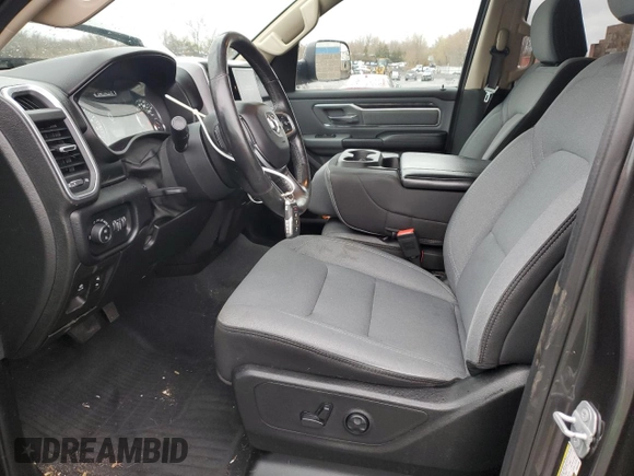 2019 Ram 1500 Big Horn/Lone Star with VIN 1C6SRFFT9KN644239, listed as a Copart auction lot 51604025 with 72,375 mi miles and Salvage Title. Bid and sale history available at carsss.com. Image 7.