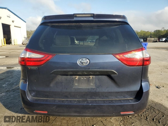 2019 Toyota Sienna L with VIN 5TDZZ3DC3KS015479, listed as a Copart auction lot 79917304 with 81,487 mi miles and Salvage Title. Bid and sale history available at carsss.com. Image 6.