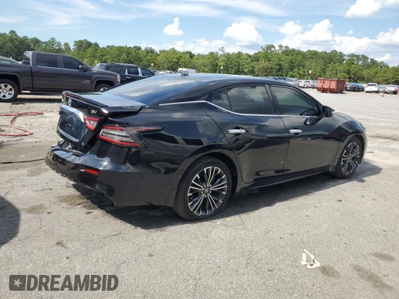 2021 Nissan Maxima SV with VIN 1N4AA6CV9MC514564, listed as a Copart auction lot 62476754 with 32,425 mi miles and Salvage Title. Bid and sale history available at DreamBid. Image 3.