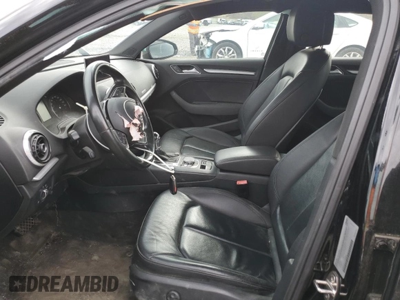 2016 Audi A3 2.0T Premium with VIN WAUB8GFF0G1028856, listed as a Copart auction lot 53307355 with 124,672 mi miles and Salvage Title. Bid and sale history available at carsss.com. Image 7.
