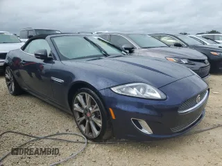 2015 Jaguar XK with VIN SAJWA4GB3FLB56079, listed as a Copart auction lot 74089444 with 0 mi miles and Non Repairable. Bid and sale history available at carsss.com. Image 4.