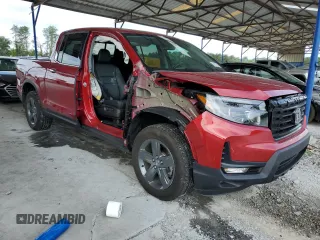 2022 Honda Ridgeline RTL-E z VIN 5FPYK3F72NB028692, wystawiony jako Copart lot #66997505 z przebiegiem 9 337 mil mil oraz Czysty tytuł • Clean title. Historia ofert i sprzedaży dostępna na DreamBid. Obrazek 4.