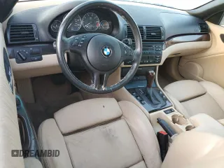 2003 BMW 3 Series 330Ci with VIN WBABS53413JU98493, listed as a Copart auction lot 74194424 with 0 mi miles and Non Repairable. Bid and sale history available at carsss.com. Image 8.