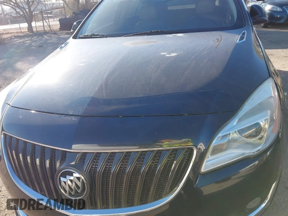 2014 Buick Regal with VIN 2G4GK5EX6E9237175, listed as a IAAI auction lot 41338402 with 129,145 mi miles. Bid and sale history available at carsss.com. Image 12.