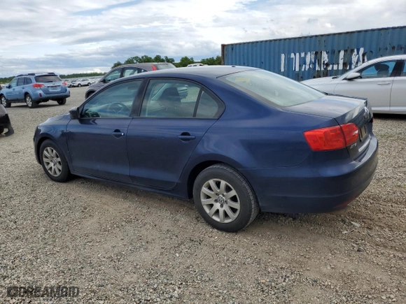 2012 Volkswagen Jetta Sedan S with VIN 3VW1K7AJ7CM358712, listed as a Copart auction lot 51184395 with 192,330 mi miles and Salvage Title. Bid and sale history available at carsss.com. Image 2.