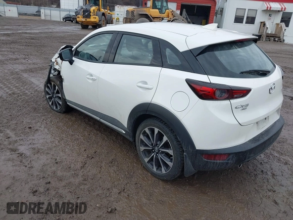 2019 Mazda CX-3 Grand Touring with VIN JM1DKFD76K0426879, listed as a IAAI auction lot 41669200 with 31,881 mi miles. Bid and sale history available at carsss.com. Image 3.