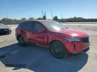 2024 Acura RDX w/A-Spec Advance Package with VIN 5J8TC2H83RL017995, listed as a Copart auction lot 83119784 with 4,604 mi miles and Salvage Title. Bid and sale history available at carsss.com. Image 12.
