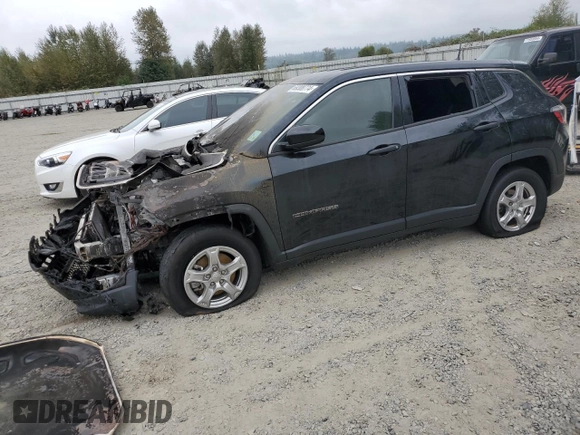 2022 Jeep Compass Sport with VIN 3C4NJCAB6NT112686, listed as a Copart auction lot 69308774 with Not Provided miles and Salvage Title. Bid and sale history available at carsss.com. Image 1.