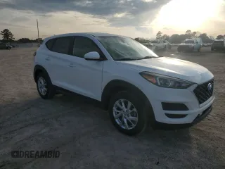 2019 Hyundai Tucson SE with VIN KM8J23A46KU031522, listed as a Copart auction lot 45322715 with 77,491 mi miles and Salvage Title. Bid and sale history available at carsss.com. Image 4.