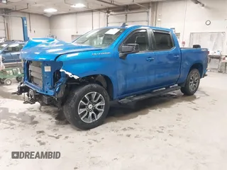 2023 Chevrolet Silverado 1500 RST with VIN 1GCUDEED7PZ110340, listed as a IAAI auction lot 41716312 with 24,197 mi miles. Bid and sale history available at carsss.com. Image 17.