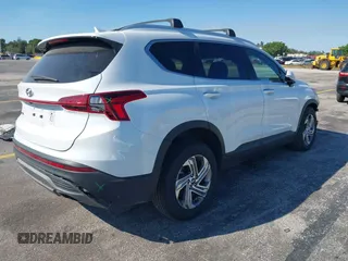 2023 Hyundai Santa Fe SEL with VIN 5NMS24AJ4PH485626, listed as a IAAI auction lot 41757161 with 26,591 mi miles. Bid and sale history available at carsss.com. Image 4.