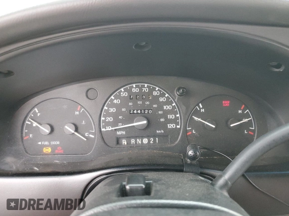 2000 Ford Ranger XL with VIN 1FTYR14V1YTA91858, listed as a Copart auction lot 54863035 with 244,120 mi miles and Salvage Title. Bid and sale history available at DreamBid. Image 9.