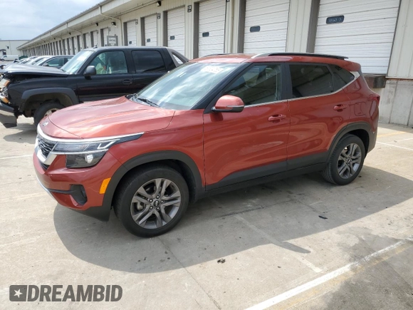 2021 Kia Seltos S z VIN KNDEU2AA4M7199712, wystawiony jako Copart lot #50824765 z przebiegiem 40 455 mil mil oraz Szkoda całkowita • Salvage title. Historia ofert i sprzedaży dostępna na DreamBid. Obrazek 1.