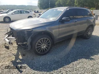 2021 Mercedes-Benz GLC 300 with VIN W1N0G8DBXMF874826, listed as a Copart auction lot 62655215 with 66,454 mi miles and Salvage title. Bid and sale history available at DreamBid. Image 1.