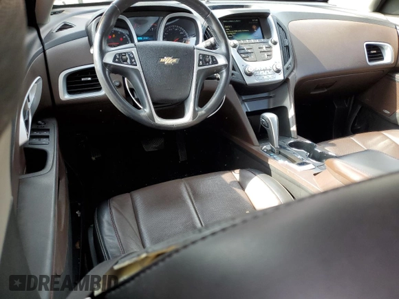 2015 Chevrolet Equinox LTZ with VIN 1GNALDEK6FZ118319, listed as a Copart auction lot 50417405 with 124,244 mi miles and Salvage Title. Bid and sale history available at carsss.com. Image 8.