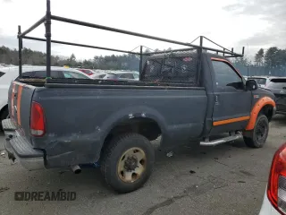 2002 Ford F-250 XL with VIN 1FTNF21L42EC09918, listed as a Copart auction lot 47365425 with 169,115 mi miles and Salvage title. Bid and sale history available at DreamBid. Image 3.