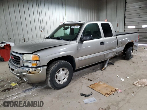 2003 GMC Sierra 1500 SLT z VIN 2GTEK19T731294136, wystawiony jako Copart lot #52197285 z przebiegiem 131 232 mil mil oraz Nie do naprawy • Non repairable. Historia ofert i sprzedaży dostępna na DreamBid. Obrazek 1.