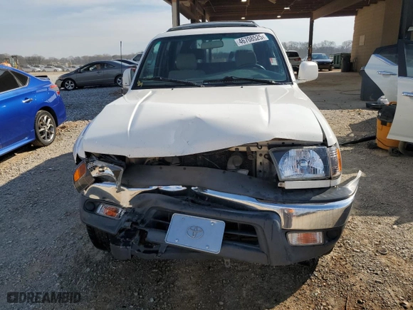2001 Toyota 4Runner SR5 with VIN JT3GN86RX10183658, listed as a Copart auction lot 46708525 with 248,329 mi miles and Salvage Title. Bid and sale history available at carsss.com. Image 5.