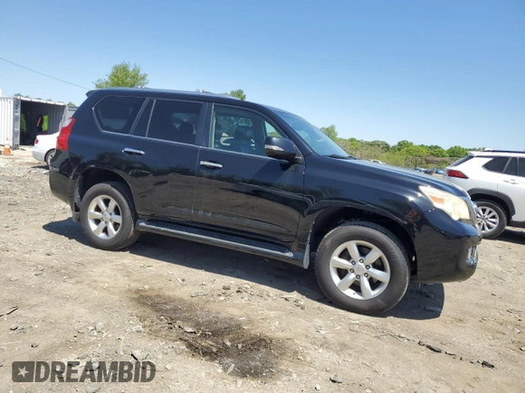 2010 Lexus GX 460 with VIN JTJBM7FX6A5004338, listed as a Copart auction lot 53827575 with 208,435 mi miles and Clean Title. Bid and sale history available at DreamBid. Image 4.