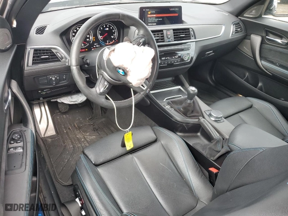 2018 BMW M2 with VIN WBS1J5C58J7B61965, listed as a Copart auction lot 63543004 with 9,663 mi miles and Salvage Title. Bid and sale history available at carsss.com. Image 8.