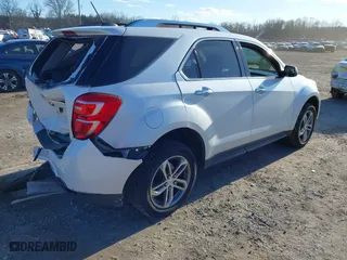 2016 Chevrolet Equinox LTZ with VIN 2GNALDEK9G1156539, listed as a IAAI auction lot 41639416 with 61,039 mi miles. Bid and sale history available at carsss.com. Image 4.