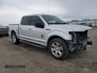 2018 Ford F-150 XL with VIN 1FTEW1CG8JKC98211, listed as a Copart auction lot 50150035 with 83,430 mi miles and Salvage Title. Bid and sale history available at carsss.com. Image 4.