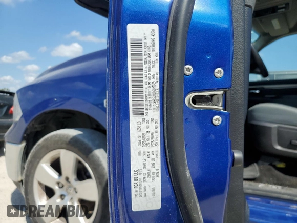 2016 Ram 1500 Lone Star with VIN 1C6RR6LM1GS107689, listed as a Copart auction lot 72047384 with 69,490 mi miles and Clean Title. Bid and sale history available at carsss.com. Image 12.
