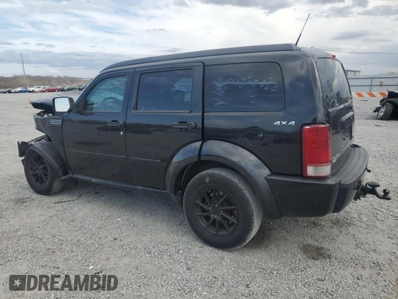 2011 Dodge Nitro SE with VIN 1D4PU2GK1BW500922, listed as a Copart auction lot 47606585 with Not provided miles and Salvage title. Bid and sale history available at DreamBid. Image 2.
