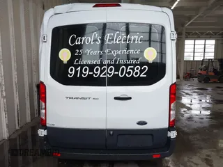 2017 Ford Transit Cargo with VIN 1FTYE1CM1HKA22579, listed as a IAAI auction lot 42342002 with 91,864 mi miles and . Bid and sale history available at DreamBid. Image 16.