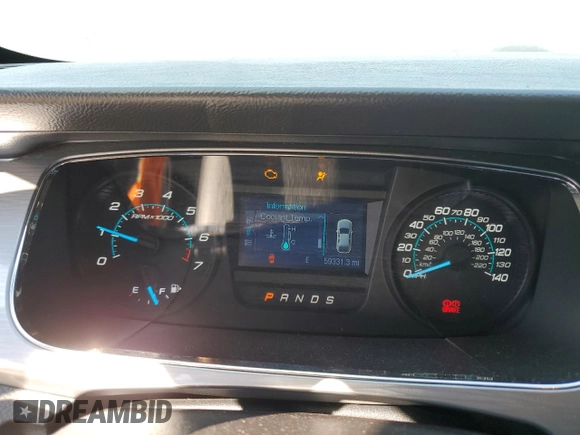 2016 Ford Taurus SEL with VIN 1FAHP2H8XGG120030, listed as a Copart auction lot 49124785 with 59,331 mi miles and Salvage title. Bid and sale history available at DreamBid. Image 9.