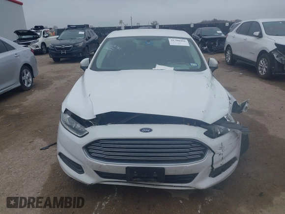 2016 Ford Fusion S with VIN 3FA6P0G73GR226218, listed as a IAAI auction lot 41708466 with 120,964 mi miles. Bid and sale history available at carsss.com. Image 12.