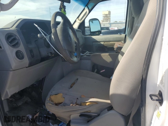 2011 Ford Econoline Cargo Commercial with VIN 1FTNE1EW9BDA90254, listed as a Copart auction lot 41644605 with Not Provided miles and Salvage Title. Bid and sale history available at DreamBid. Image 7.