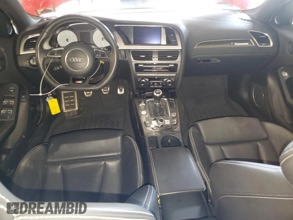2014 Audi S4 Premium Plus z VIN WAUDGAFL3EA042813, wystawiony jako Copart lot #49654405 z przebiegiem Nie podano mil oraz Szkoda całkowita • Salvage title. Historia ofert i sprzedaży dostępna na DreamBid. Obrazek 8.