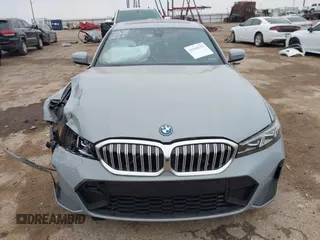 2023 BMW 3 Series 330e with VIN 3MW39FF00P8D57706, listed as a IAAI auction lot 41560259 with 1 mi miles. Bid and sale history available at carsss.com. Image 12.